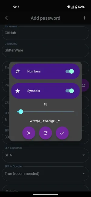 Passy  crossplatform password manager